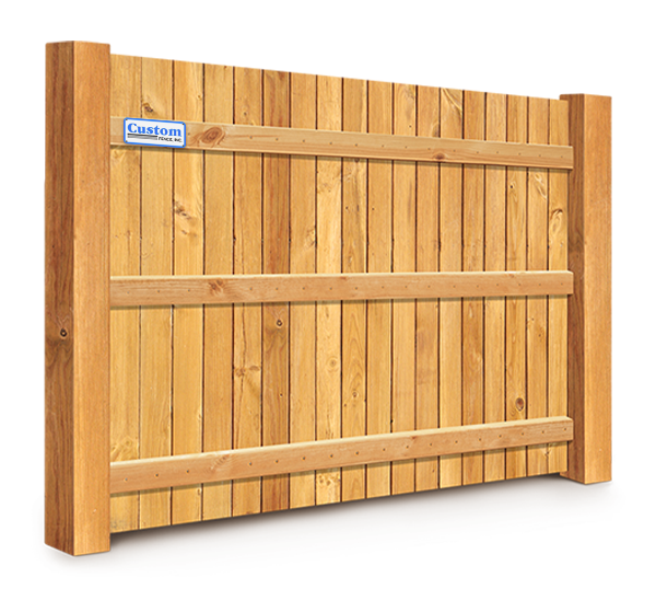 Wood fence features popular with Green Bay and Appleton homeowners