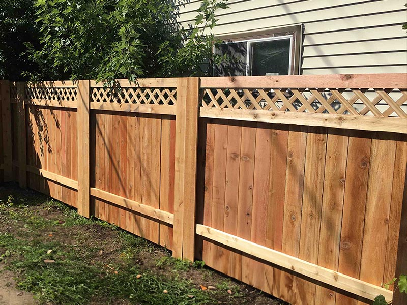 Wood Decorative Fencing in Green Bay Wisconsin