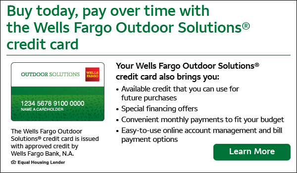 Wells Fargo financing for fence projects in Green Bay and Appleton