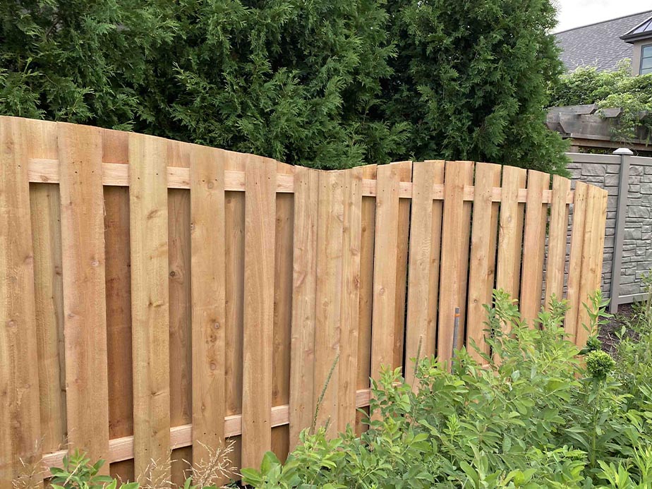 Aluminum Fence, Wrought Iron Fence,  Vinyl fence, Wood Fence and chain link fence options in the Manitowoc, Wisconsin area.