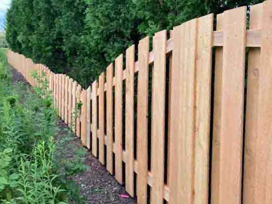 Wood fence styles that are popular in Suamico WI